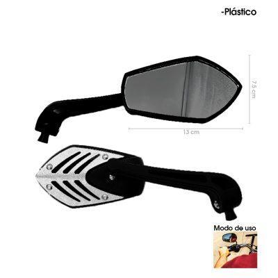 RETROVISORES P/MOTO AZUL 2 PCS 5669-56