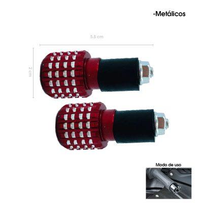 CONTRA PESO P/MOTO ROJO JW1214