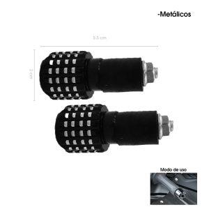 CONTRA PESO P/MOTO NEGRO JW1214