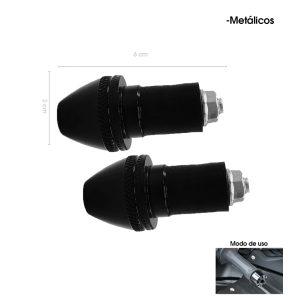 CONTRA PESO P/MOTO NEGRO JW1218