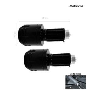 CONTRA PESO P/MOTO NEGRO JW1271