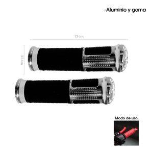MANUBRIO P/MOTO ALUMINIO SILVER JW1849