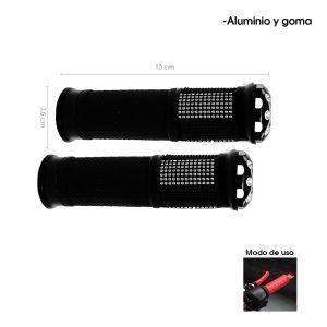 MANUBRIO P/MOTO ALUMINIO BLACK JW1849