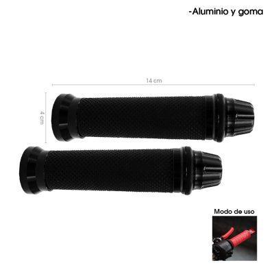 MANUBRIO P/MOTO ALUMINIO NEGRO JW1839