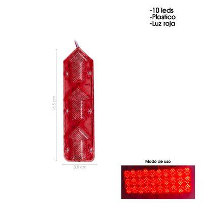 MODULO LED ROJO 3 FLECHAS LED35DR 135X35MM