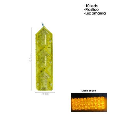 MODULO LED AMARILLO 3 FLECHAS LED35DR 135X35MM