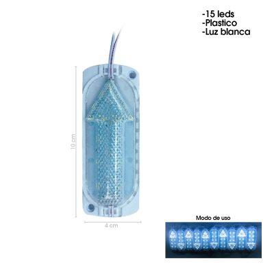 MODULO LED WHITE COLD FLECHA LED15DA  FIJO 104X38MM