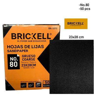 LIJA CHINA PARA AGUA BRICKELL N0 80 BK-1075