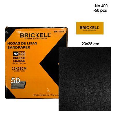 LIJA CHINA PARA AGUA BRICKELL N0 400 BK-1302