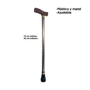 BASTON ALUMINO CAFE  AJUSTABLE 73-96CM BM703