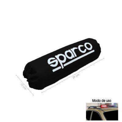 ALMOHADILLA P/PORTAMALETAS SPARCO NEGRO 36X12.5CM