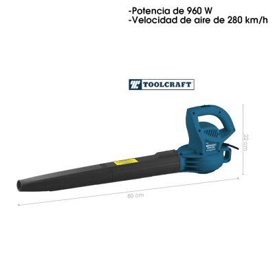 SOPLADORA ELECTRICA TOOLCRAFT 960W