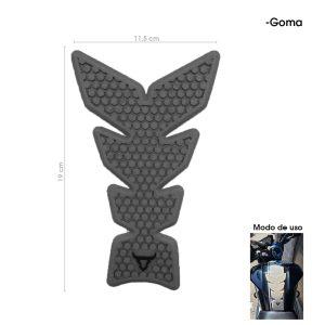 PROTECTOR P/TANQUE DE MOTO HULE GRIS