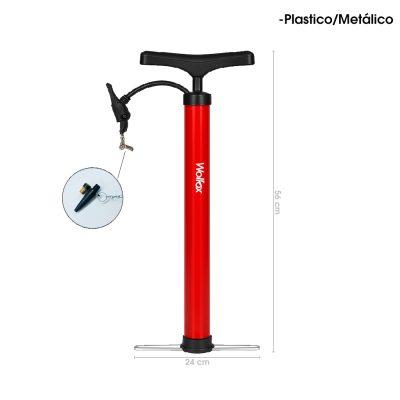 INFLADOR DE MANO WOLFOX ROJO WF1006