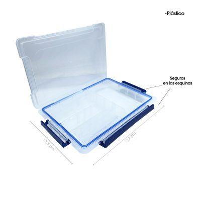 ORGANIZADOR PLASTICO 20 DIVISIONES 27X18X4.5CM C675