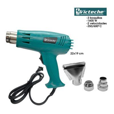 PISTOLA DE AIRE CALIENTE 1600W 13.5 VICTECHE