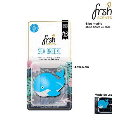 AROMATIZANTE BALLENA BRIZA MARINA FRSH SCENTS