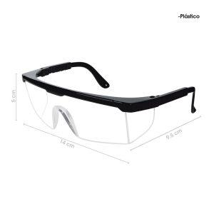 LENTES DE SEGURIDAD TRANSPARENTE 14135-22  21 GRAMOS