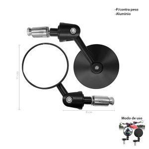 RETROVISORES P/MOTO REDONDOS 2 PCS SCL-2025040079 1038