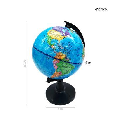 GLOBO TERRAQUEO PVC 10.6 CM 3X-Y16791