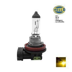 BOMBILLO HELLA H11 12V 55W PGJ19-2 1350 LUMENS
