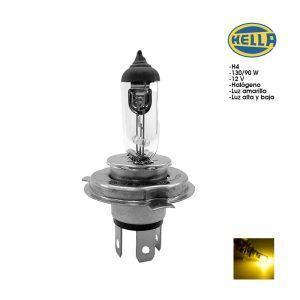 BOMBILLO H4 12V 130/90W HELLA 3200 LUMENS