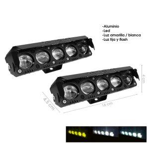 NEBLINERA 5 LED DUAL COLOR 60W 150X37X37MM  JR-MT45C -75W
