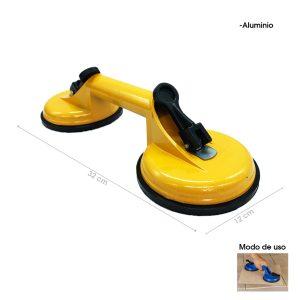 COPA DE SUCCION  DOBLE ALUMINIO 118MM 80KG 39011
