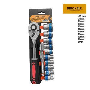 RATCHET CON COPAS 12 PCS RAIZ 1/2 BK-2597