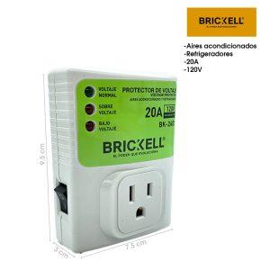 PROTECTOR DE VOLTAJE BRICKELL  AC-20A 120V  2400W BK-2601