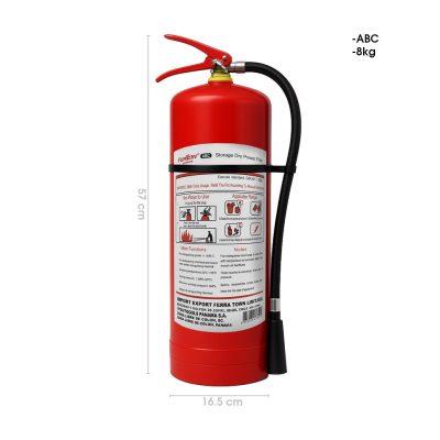 EXTINGUIDOR RECARGABLE ABC 8 KG EXT008 FERTON