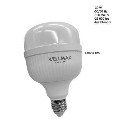 BOMBILLO LED ALTA POTENCIA 30W WELLMAX