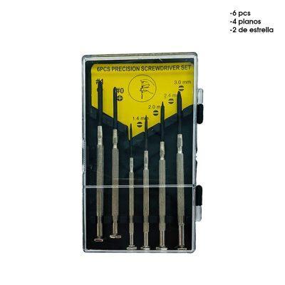 DESARMADORES JOYERO 6 PCS RB-Z061