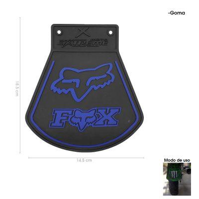 SALPICADERA P/MOTO FOX AZUL