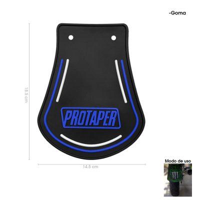 SALPICADERA P/MOTO PROTAPER AZUL