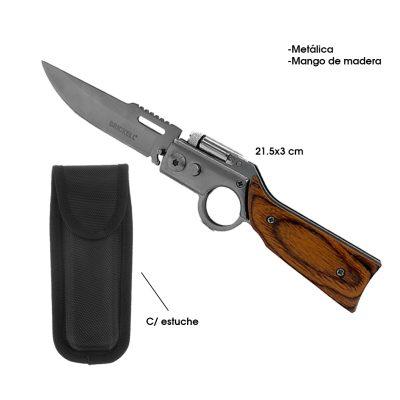 NAVAJA TIPO RIFLE 21 CM C/LUZ SB-316