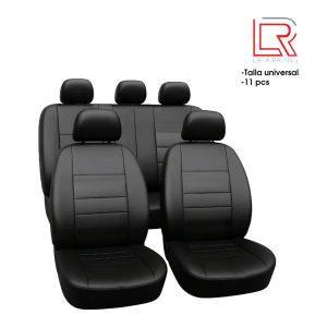 FUNDAS P/ASIENTO CARRO NEGRO 11 PCS T21623