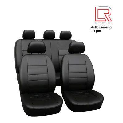 FUNDAS P/ASIENTO CARRO NEGRO 11 PCS T21623
