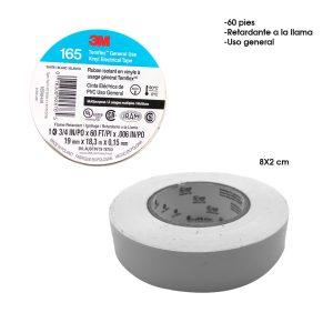 CINTA AISLANTE BLANCA TEMPLEX 3M 3/4 X 60 PIES