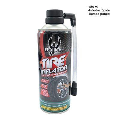 INFLADOR DE LLANTAS EMERGENCIA EBULLIENT 450ML
