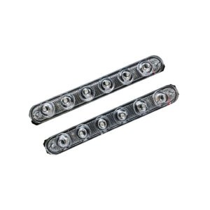 LAMPARA 6 LED 2 PCS  ZW-326 ROJO 3 FUN FLASH