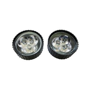 LAMPARA LED 2 PCS 3 LED ZW-339 ROJO Y AZUL FLASH