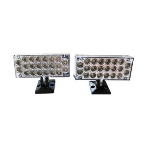 LAMPARA STROBO 2PC 22 LED AZUL 443-9