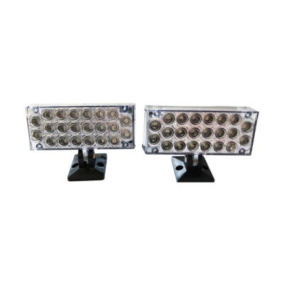 LAMPARA STROBO 2PC 22 LED AZUL 443-9