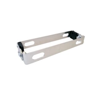 PORTA PLACA  AJUSTABE MOTO SILVER HT-380701
