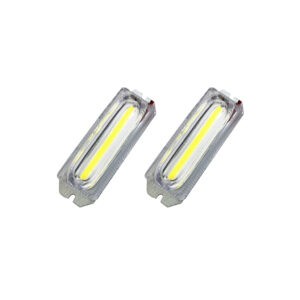 LAMPARA COB 2 PCS FLASH  LED ROJA  445-2
