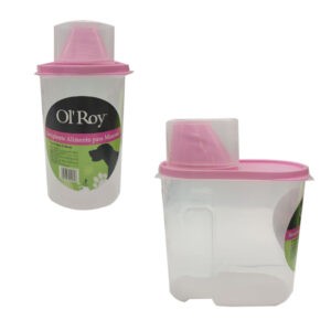 RECIPIENTE DE ALIMENTOS 3 LITROS 16X15CM P/MASCOTA