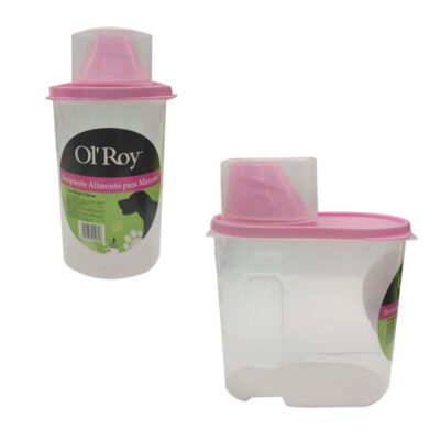 RECIPIENTE DE ALIMENTOS 3 LITROS 16X15CM P/MASCOTA