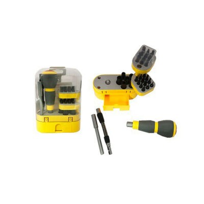 DESARMADOR C/PUNTAS Y COPAS TORRE 33 PCS