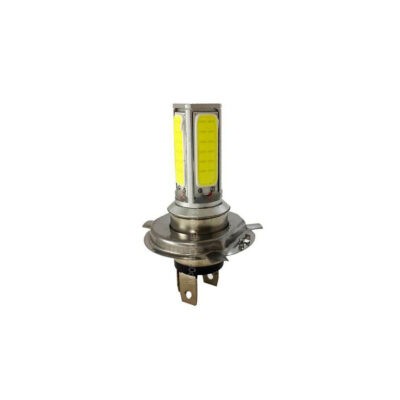 BOMBILLO H4 COB 10V-30V HI-LOW 4 LADOS P/MOTO